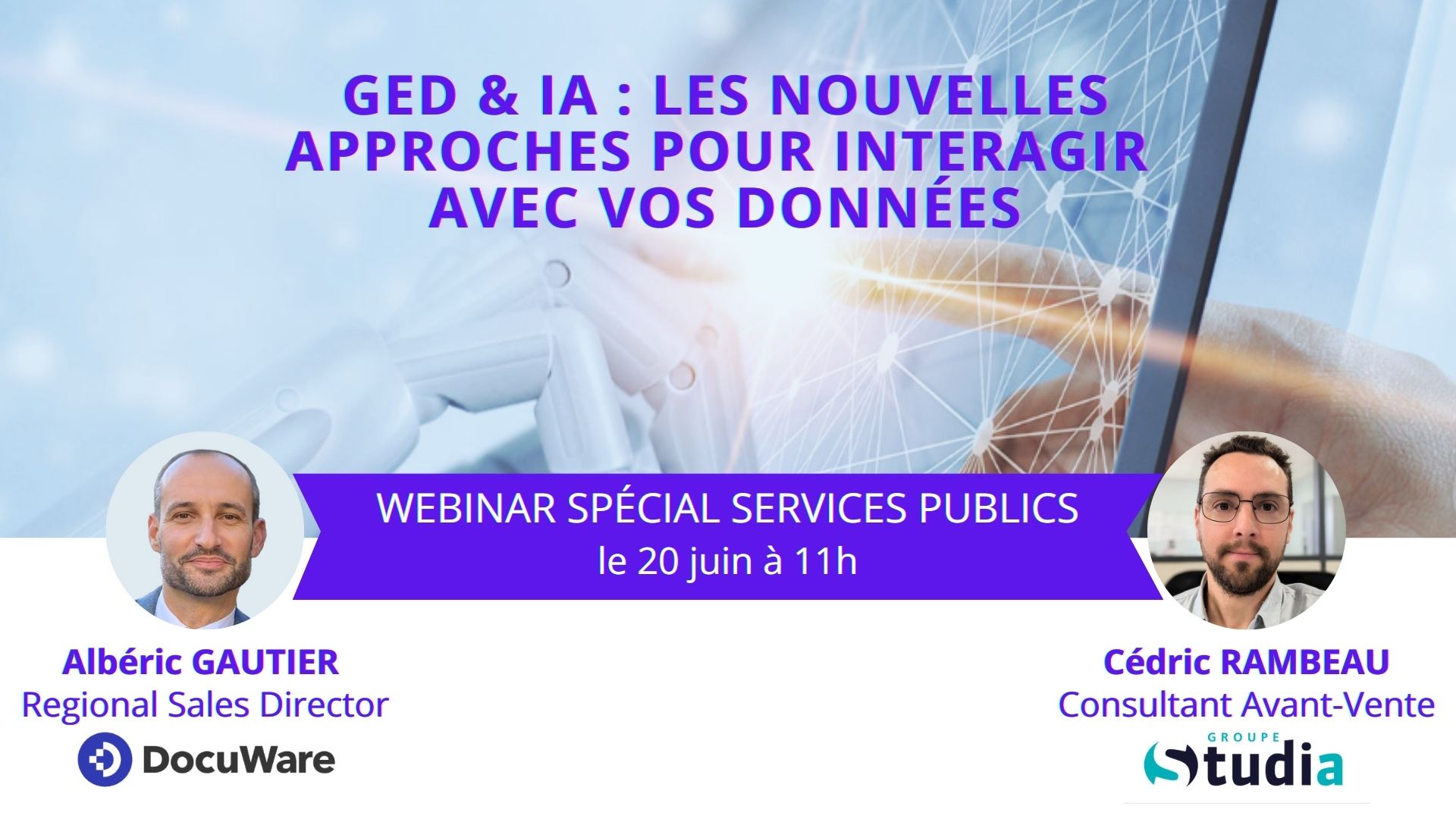 GED & IA : Webinaire le 20 Juin à 11h